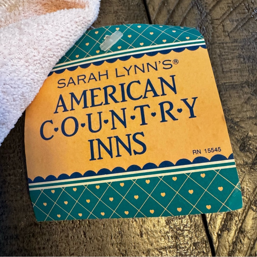 Vintage Sarah Lynn's American Country Inns Towels Bears Applique Set Of 3 New - Picture 4 of 10